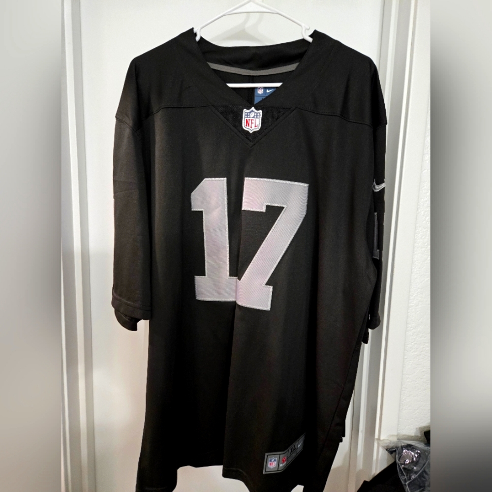 Nike Black and Gray NFL Jersey